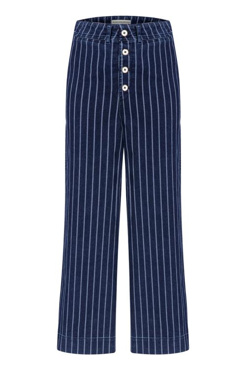  ÇİZGİLİ JEAN PANTOLON