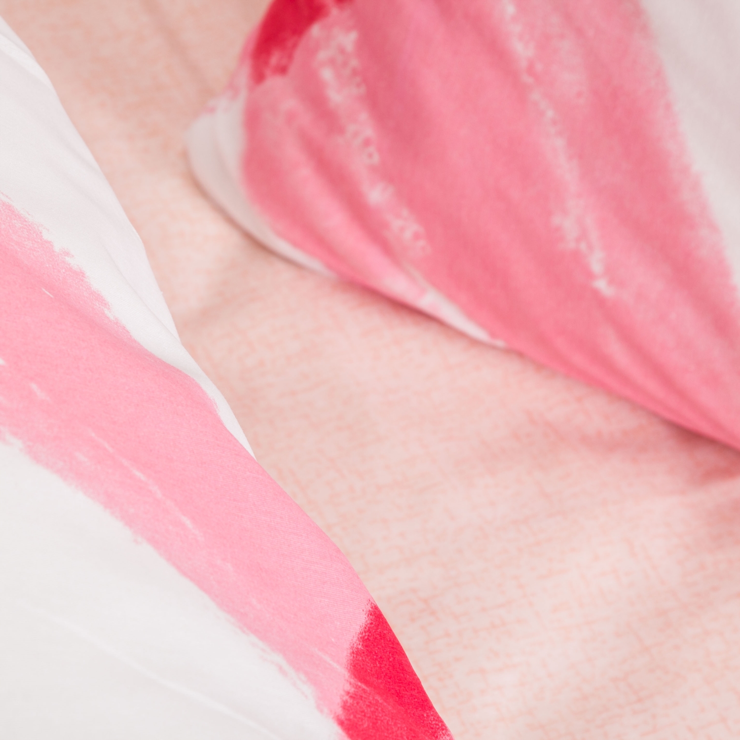 VİLLA PEMBE POLYCOTTON TEK KİŞİLİK NEVRESİM TAKIMI PEMBE 160X220 CM