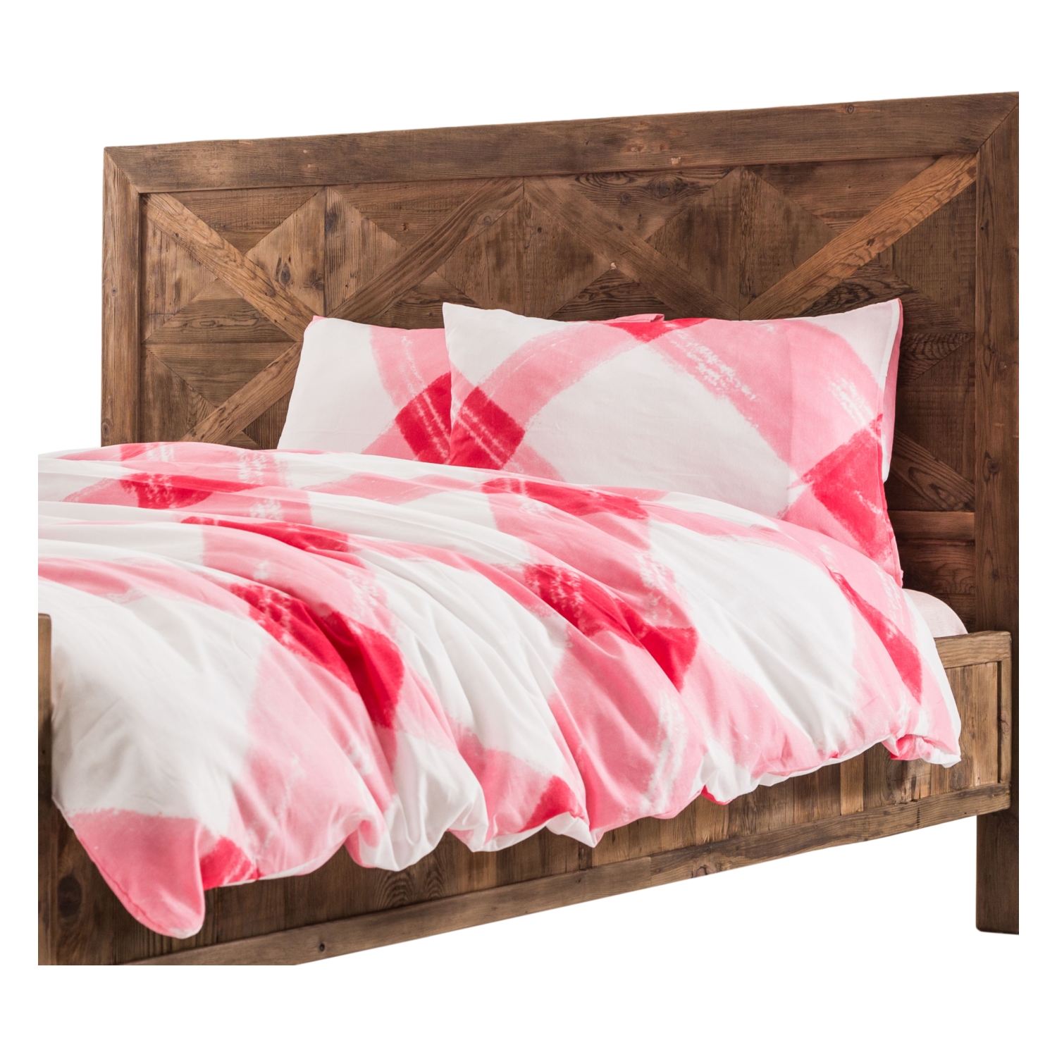 VİLLA PEMBE POLYCOTTON TEK KİŞİLİK NEVRESİM TAKIMI PEMBE 160X220 CM