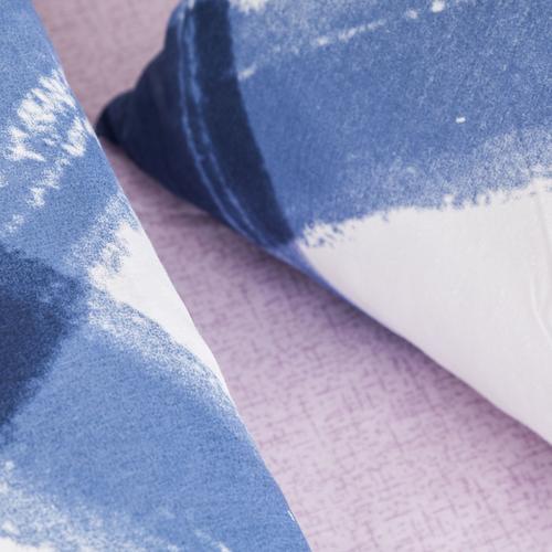  VİLLA MAVİ POLYCOTTON ÇİFT KİŞİLİK NEVRESİM TAKIMI MAVİ 200X220 CM