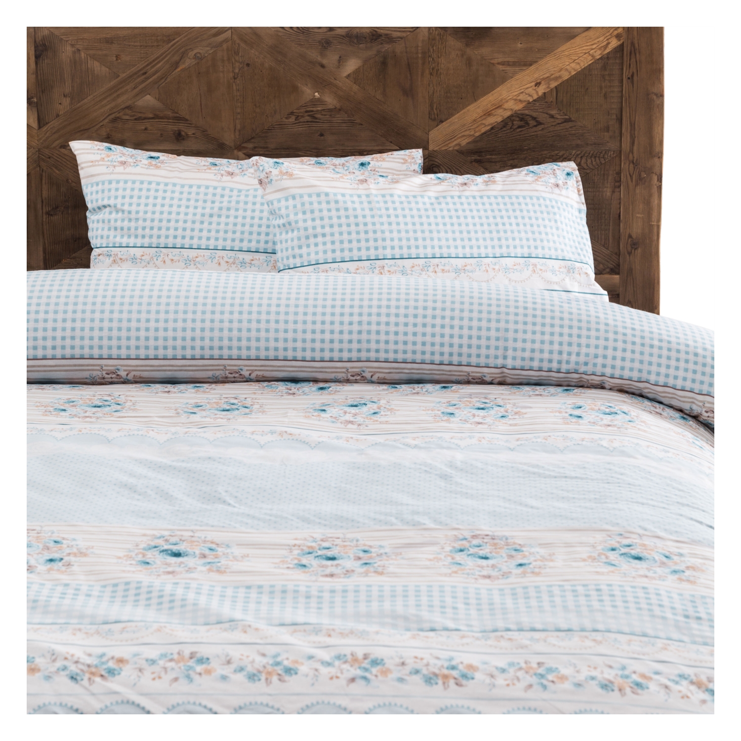 LYDİA RANFORCE TEK KİŞİLİK NEVRESİM TAKIMI 160X220 CM