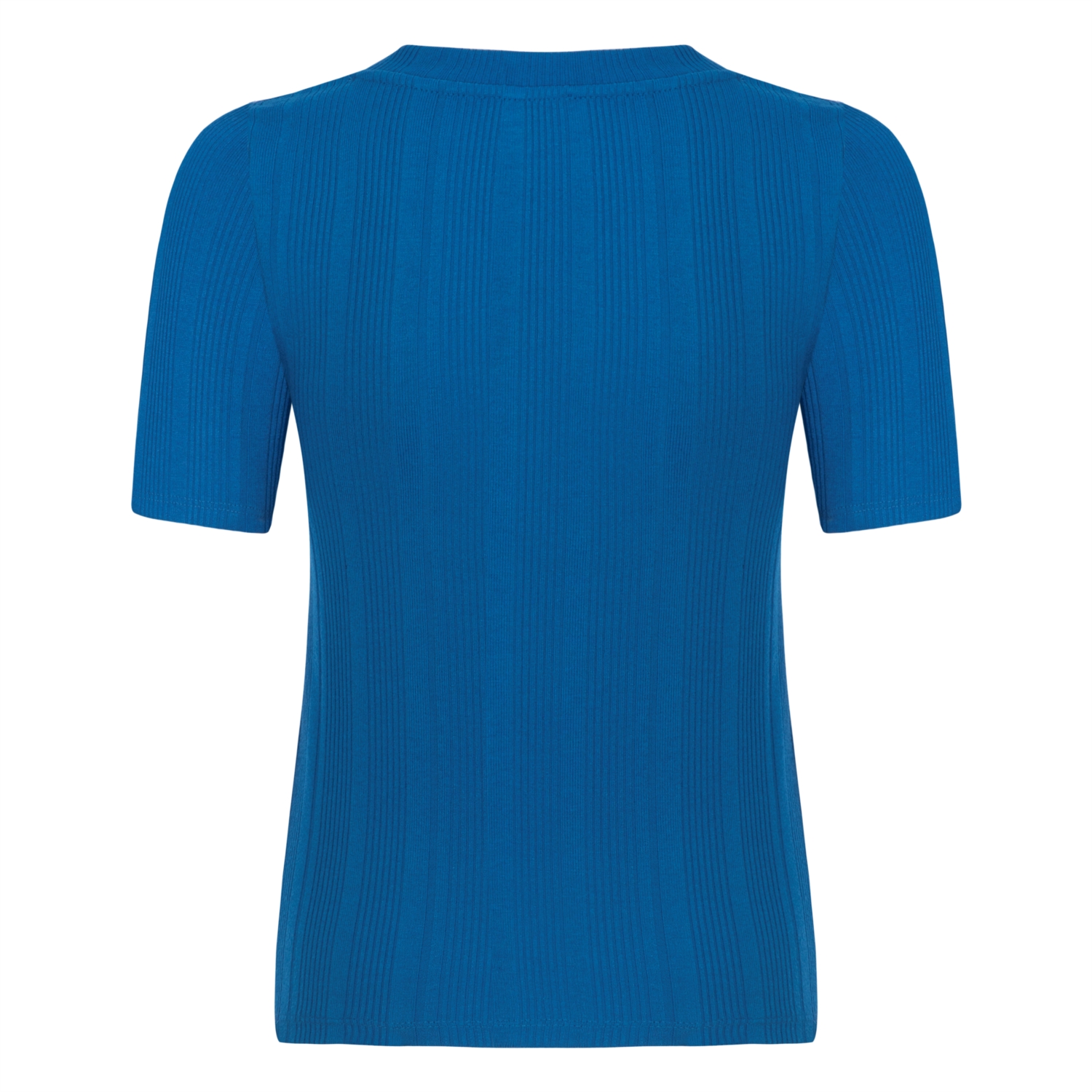 DÜĞME DETAYLI V YAKA KISA KOL T-SHIRT