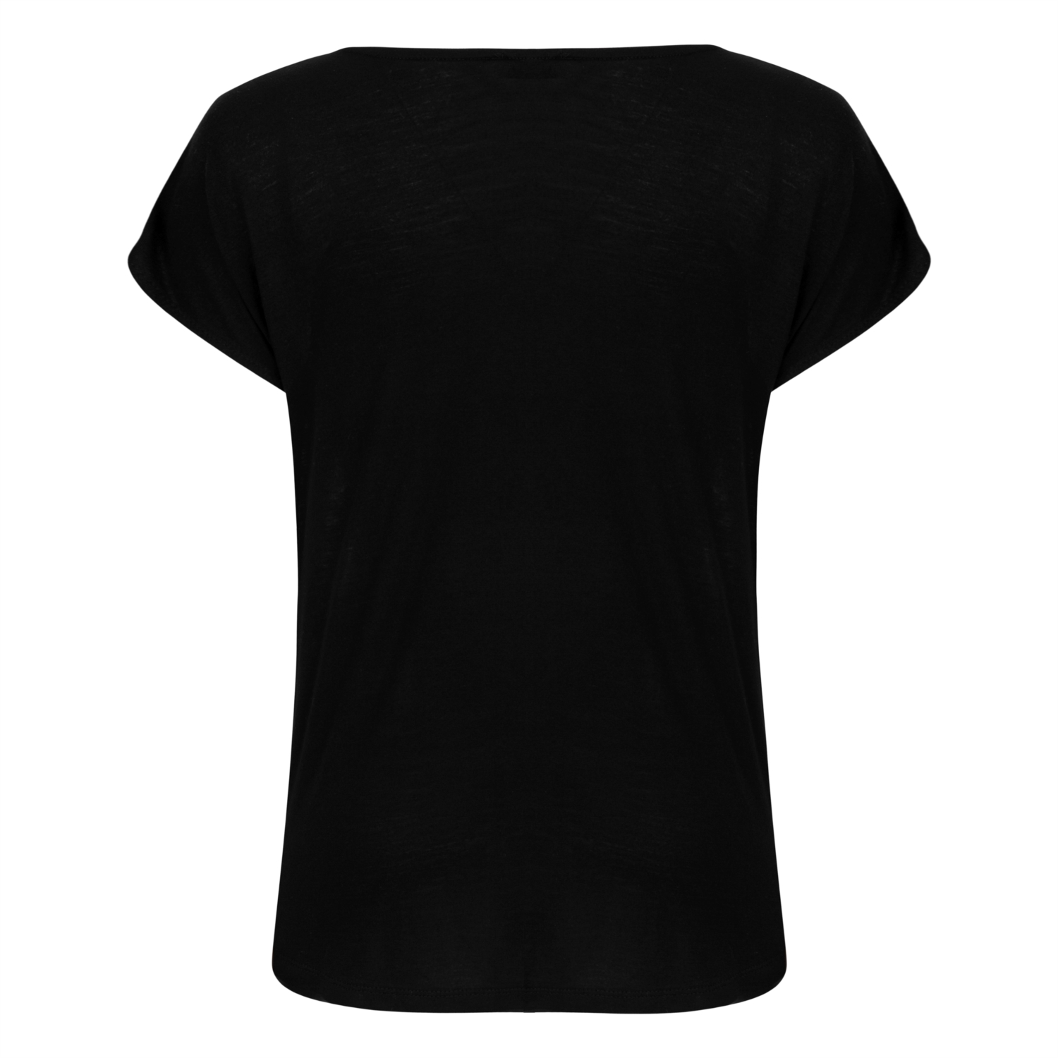 LEOPAR DESENLİ V YAKA T-SHIRT