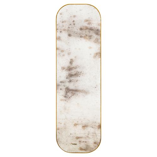  ALTIN ESKİTME ELİPS AYNA 30X100 CASKILI AYNA 75 CM