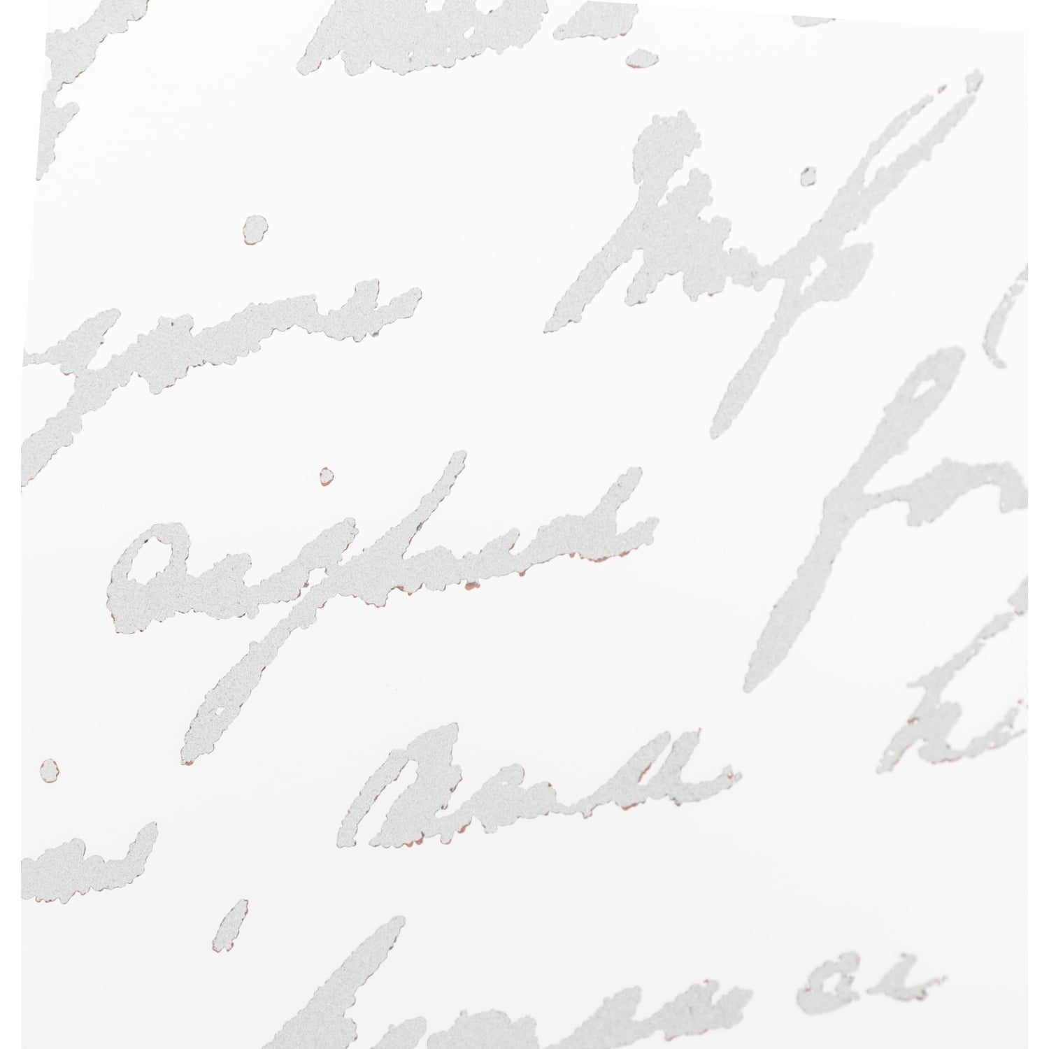 GÜMÜŞ ESKİTME ELİPS YAZILI AYNA 30X100 CM