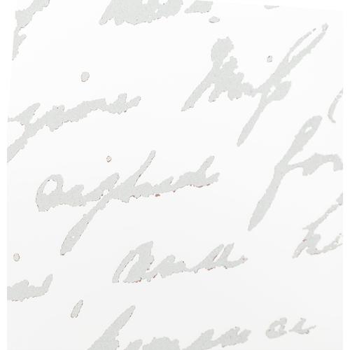  GÜMÜŞ ESKİTME ELİPS YAZILI AYNA 30X100 CM