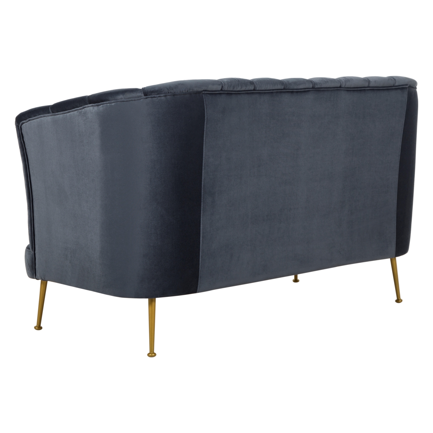 BURNETT NEO KADİFE KOLTUK LACİVERT 14 (8715)