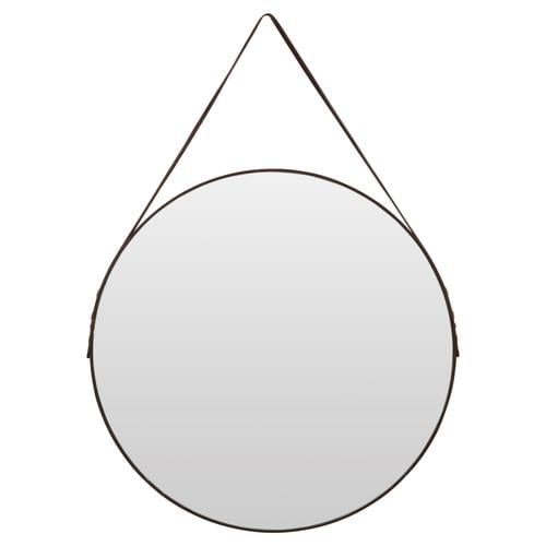  DERİ KEMERLİ ASKILI AYNA 75 CM