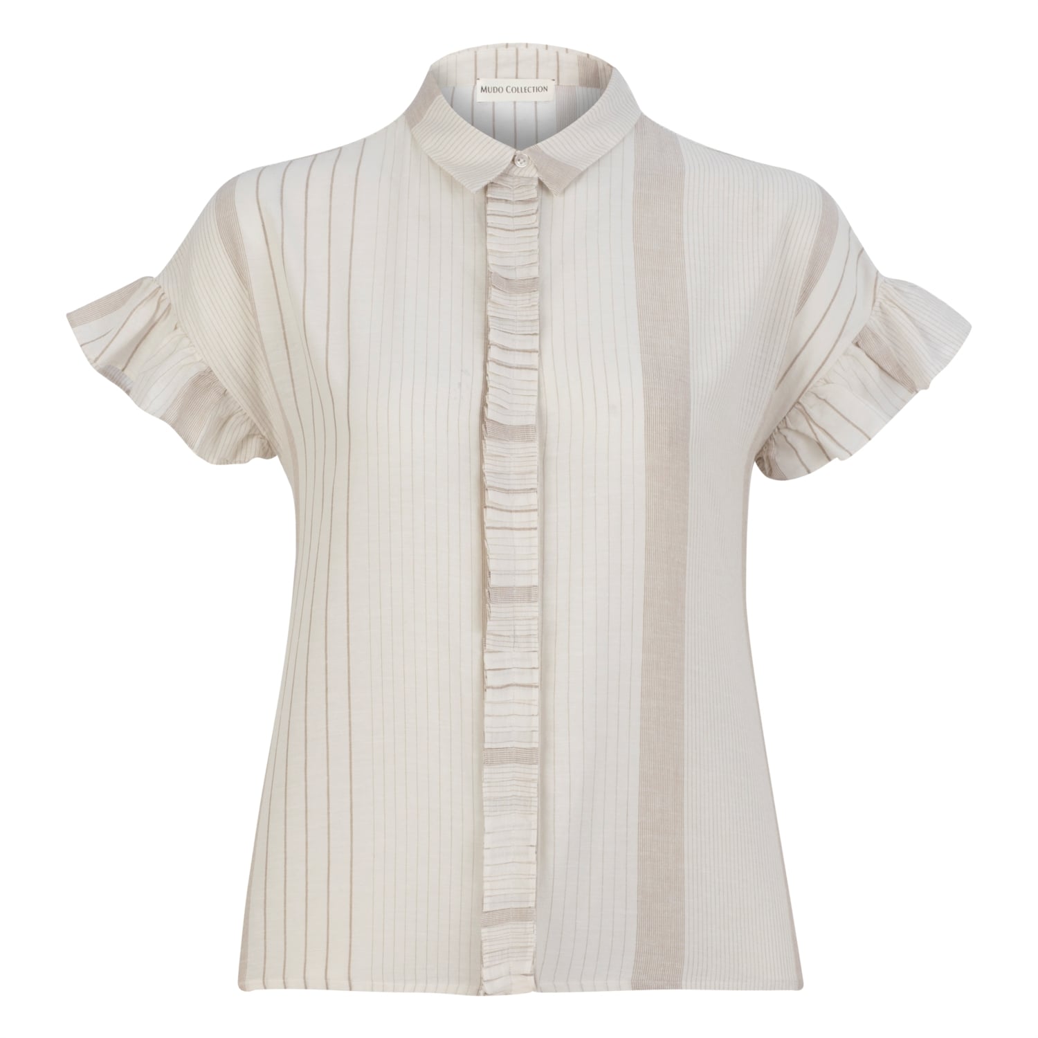 KISA KOLLU REGULAR PAMUKLU GÖMLEK