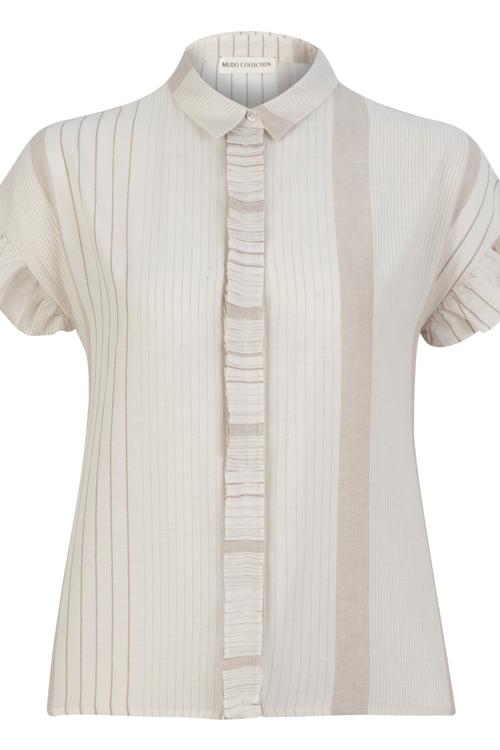  KISA KOLLU REGULAR PAMUKLU GÖMLEK