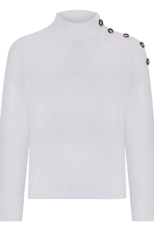  OMUZ DÜĞMELİ BALIKÇI YAKA KAZAK