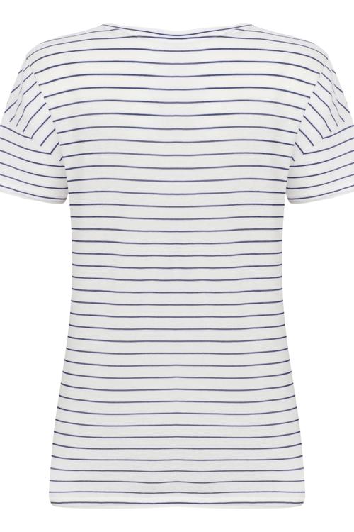  BASKILI BİSİKLET YAKA KISA KOLLU T-SHIRT