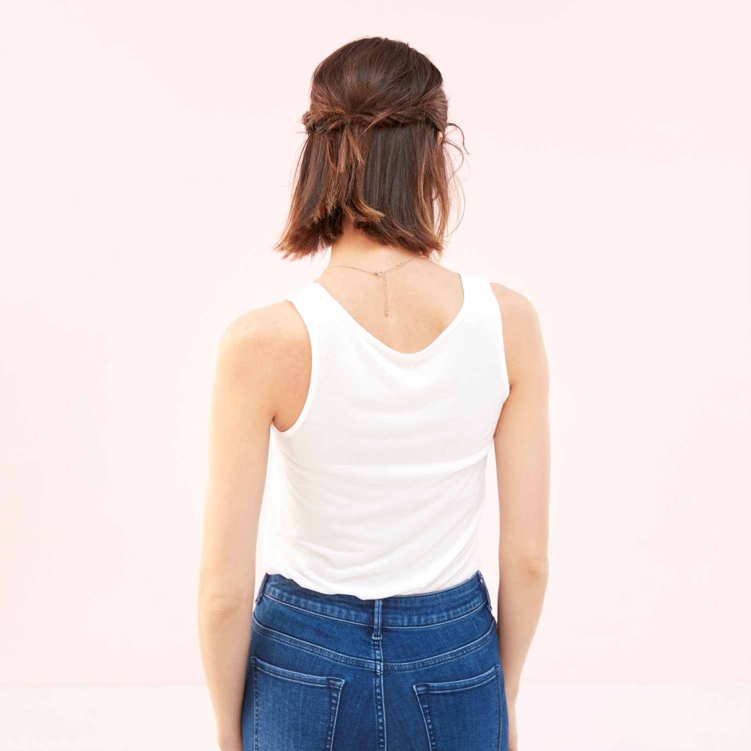 BİSİKLET YAKA ASKILI ATLET