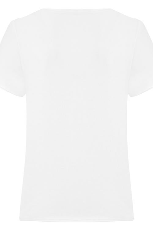  BALIK DESENLİ PAMUKLU T-SHIRT