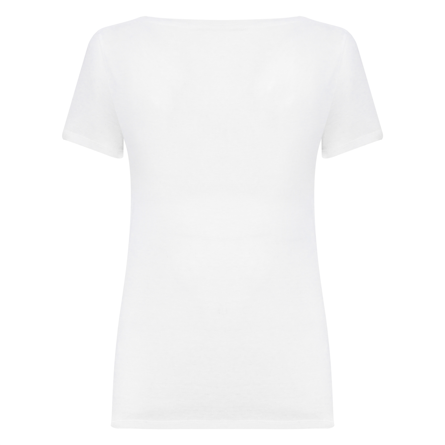 BALIK DESENLİ V YAKA KISA KOL T-SHİRT