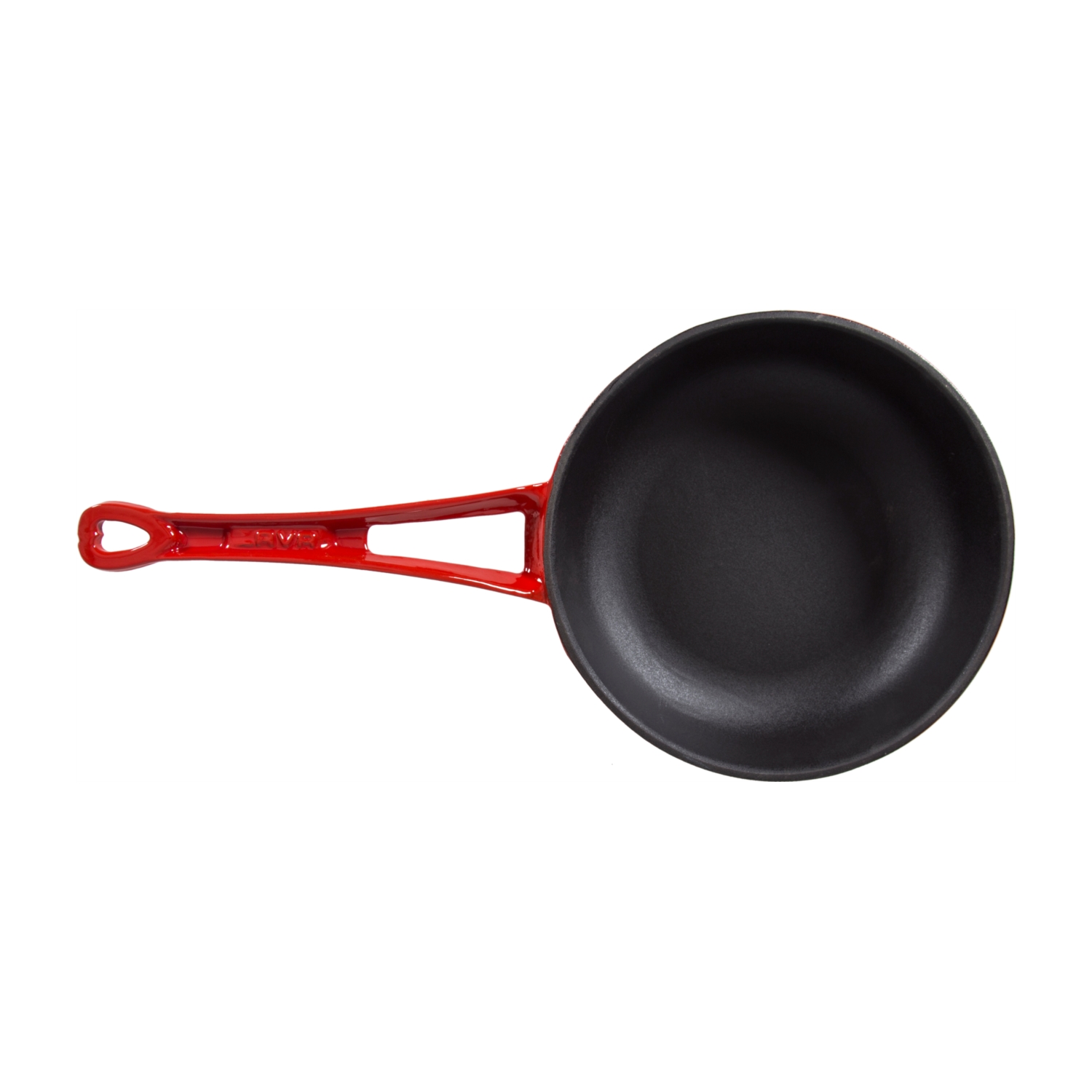 LAVA YUVARLAK KIZARTMA TAVASI KIRMIZI 24CM