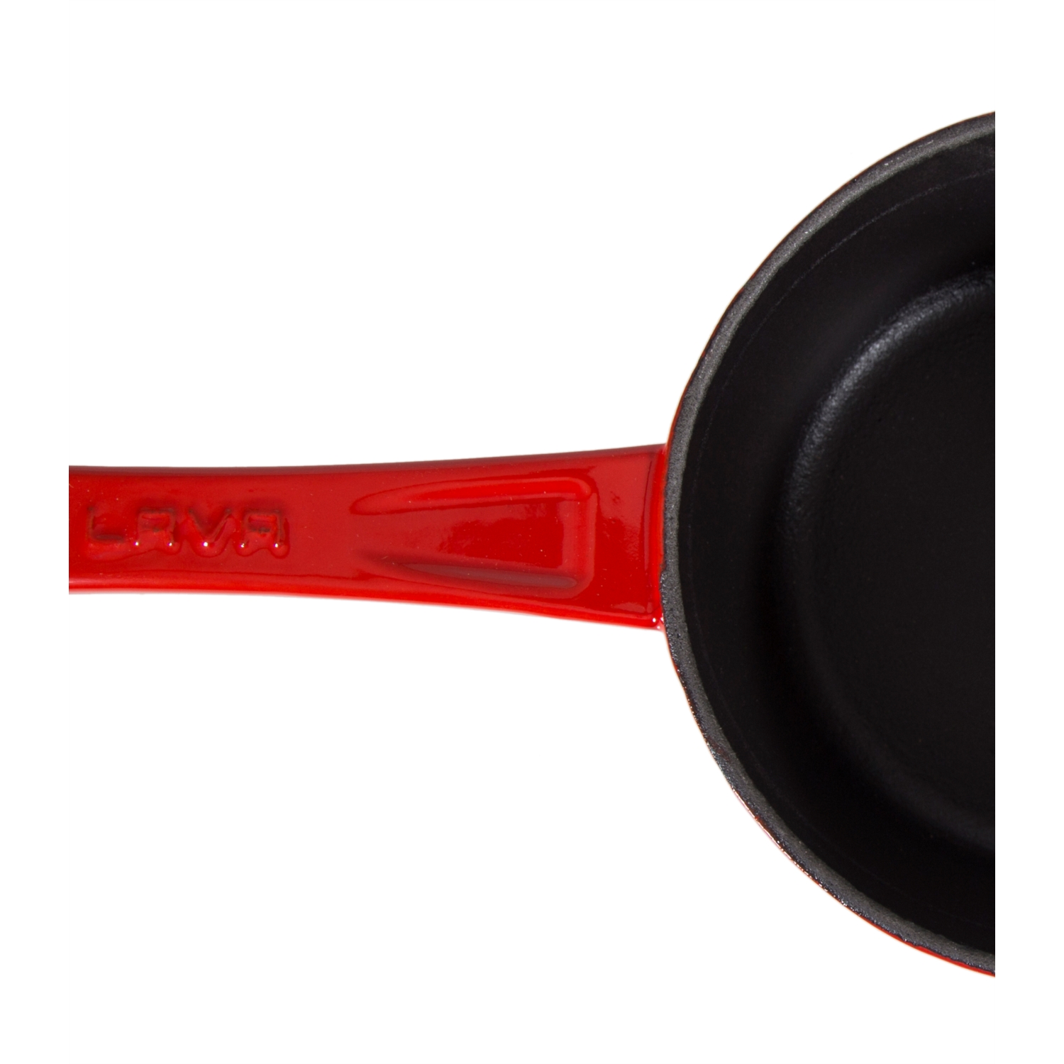 LAVA YUVARLAK SOS TENCERESİ KIRMIZI 16 CM