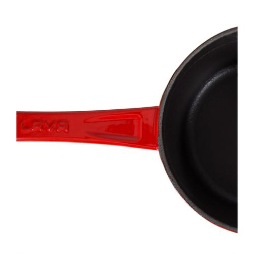  LAVA YUVARLAK SOS TENCERESİ KIRMIZI 16 CM