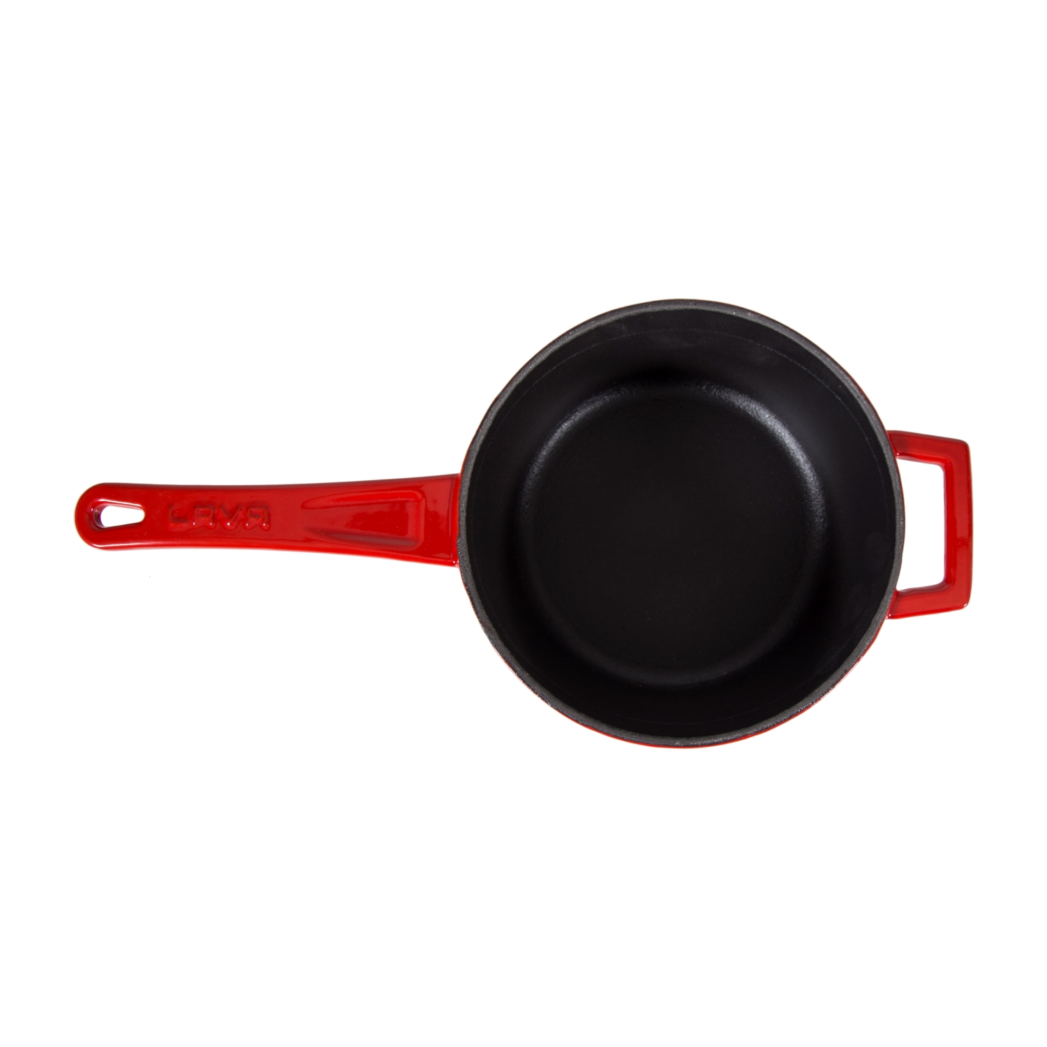 LAVA YUVARLAK SOS TENCERESİ KIRMIZI 16 CM