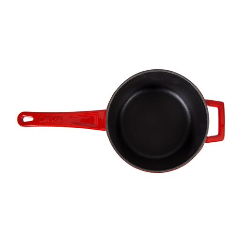  LAVA YUVARLAK SOS TENCERESİ KIRMIZI 16 CM