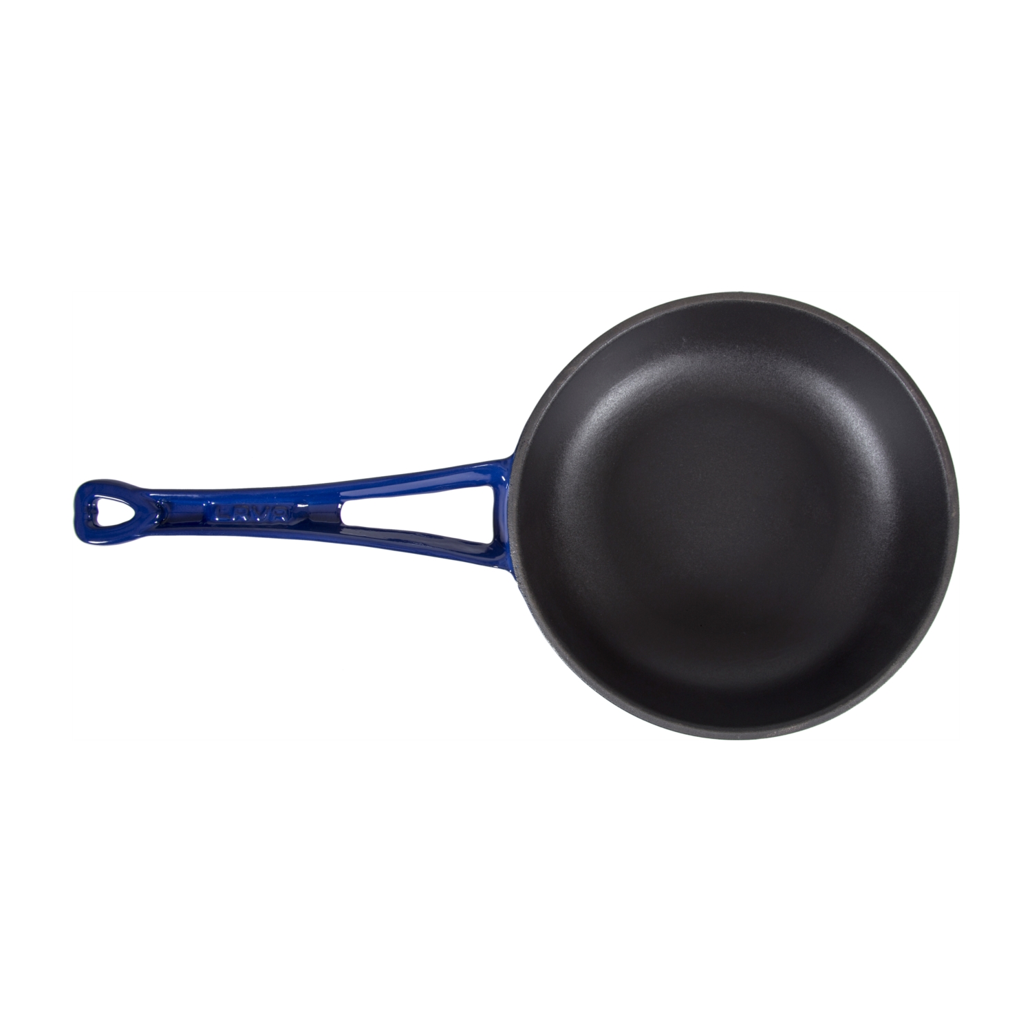 LAVA YUVARLAK KIZARTMA TAVASI MAVİ 24 CM