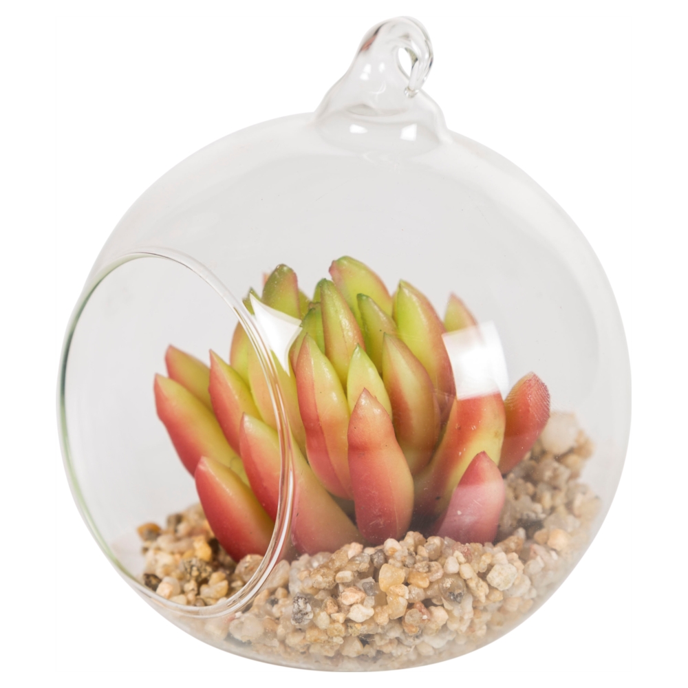 YAPAY SUKULENT CAM TERARYUM 8 CM