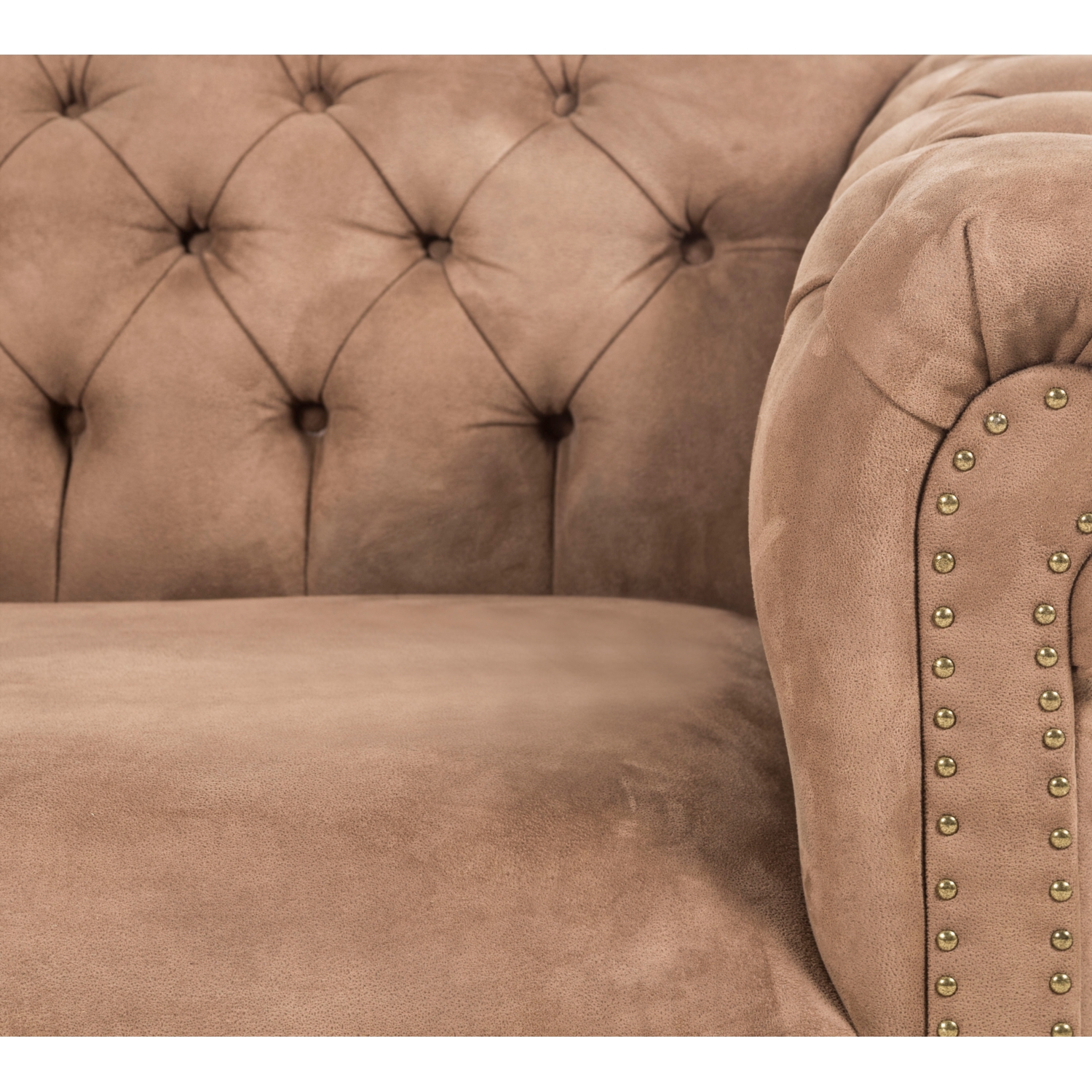 LUNA AÇIK KAHVE CHESTER KOLTUK