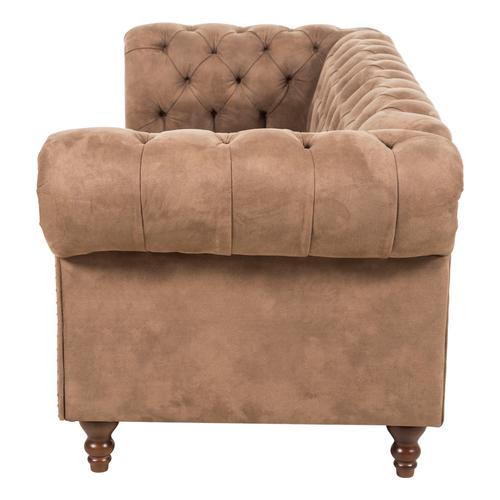  LUNA AÇIK KAHVE CHESTER KOLTUK