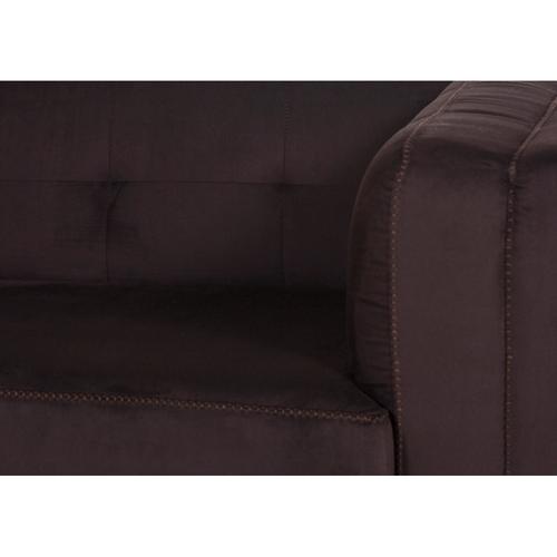  SUNGET KOYU KAHVE ÜÇLÜ KOLTUK