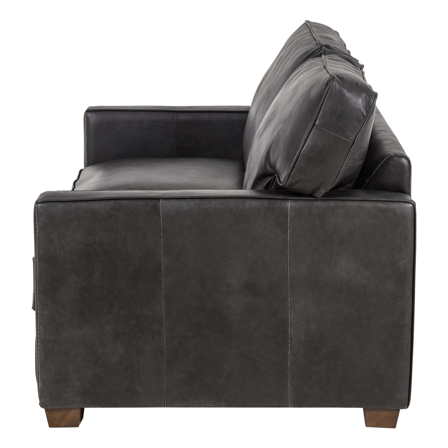 VISCOUNT WILLIAM İKİLİ DERİ KOLTUK NATURAL WASHED EBONY