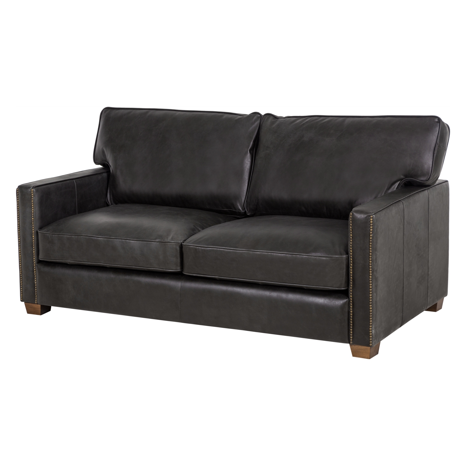 VISCOUNT WILLIAM İKİLİ DERİ KOLTUK NATURAL WASHED EBONY