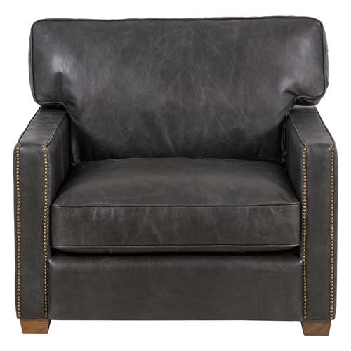  VISCOUNT WILLIAM TEKLİ DERİ KOLTUK NATURAL WASHED EBONY