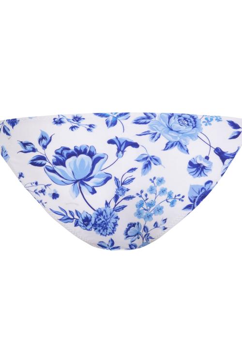  YAPRAK DESENLİ BAĞLAMALI BİKİNİ ALTI