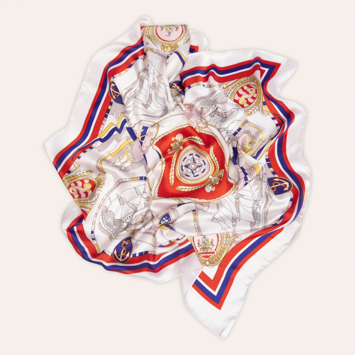 MARİN TEMALI DOKUMA ŞAL