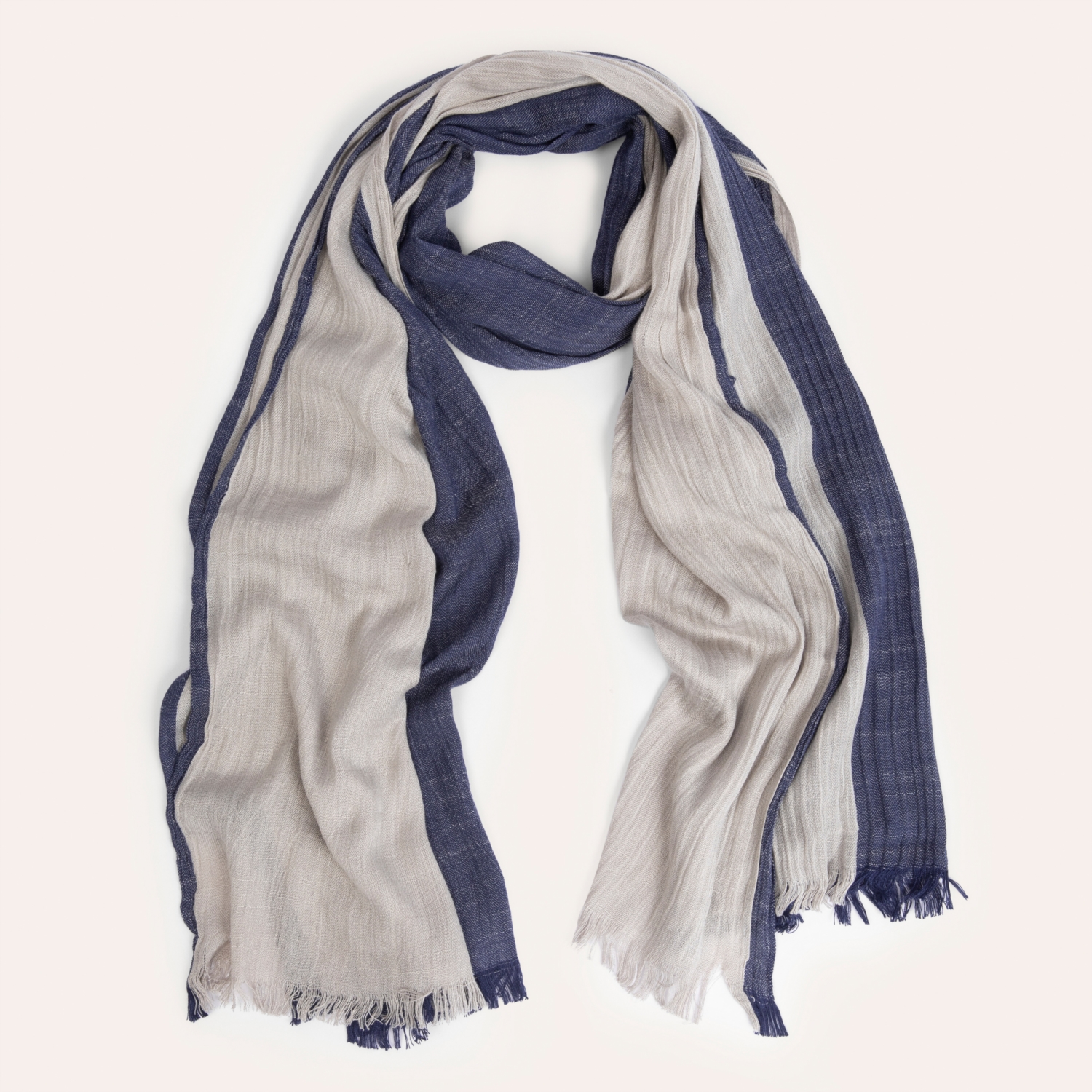 İKİ RENKLİ İNCE ŞAL