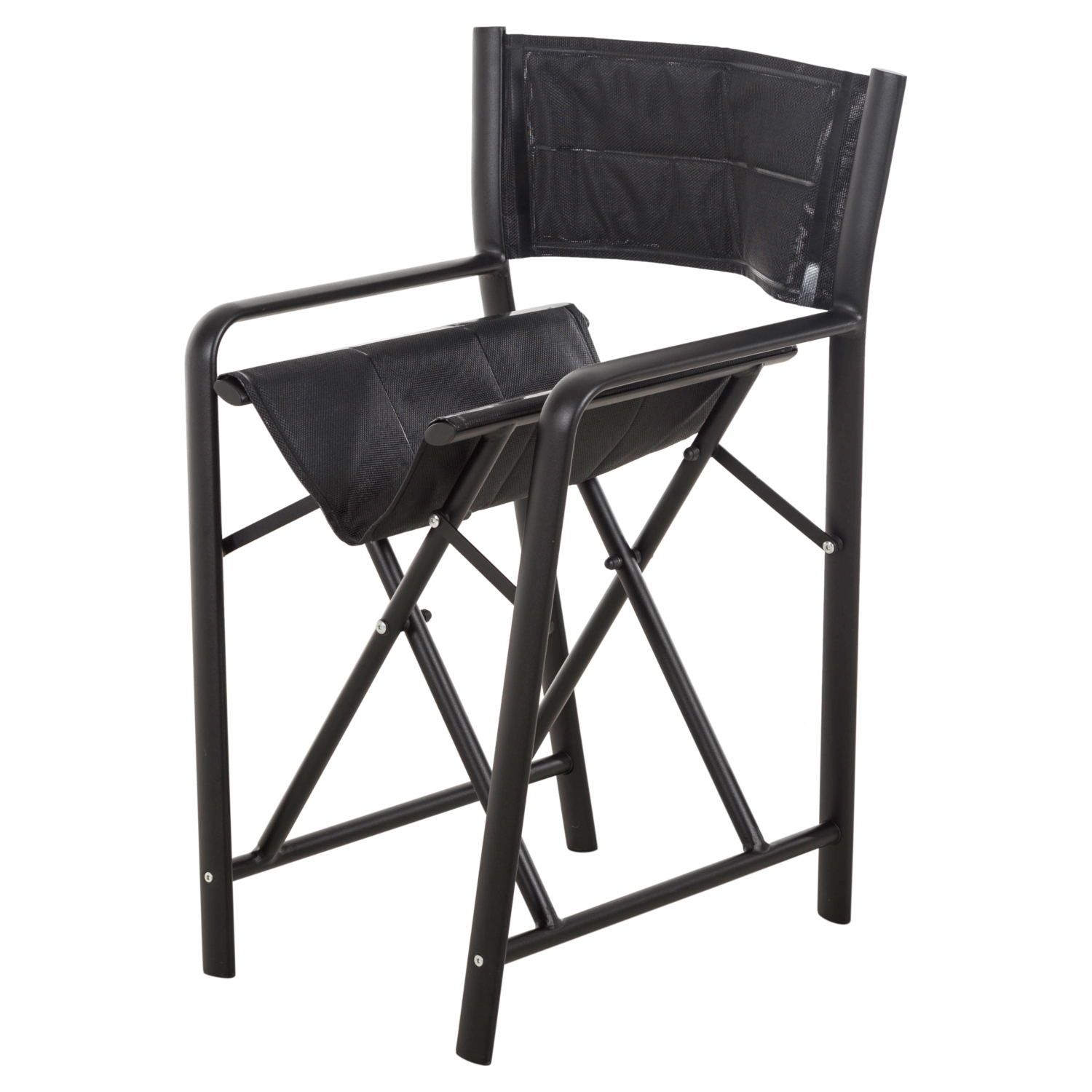 STEVEN REJİSÖR SANDALYESİ SİYAH