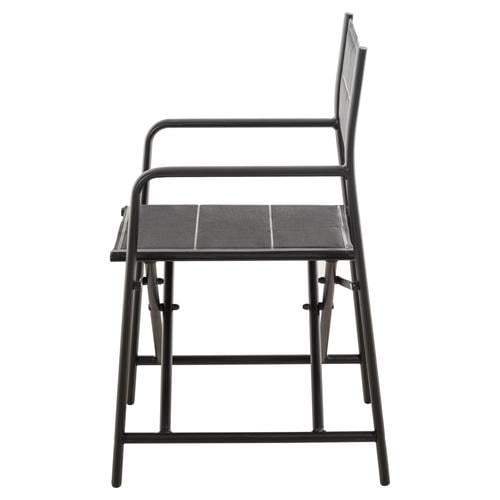  STEVEN REJİSÖR SANDALYESİ SİYAH