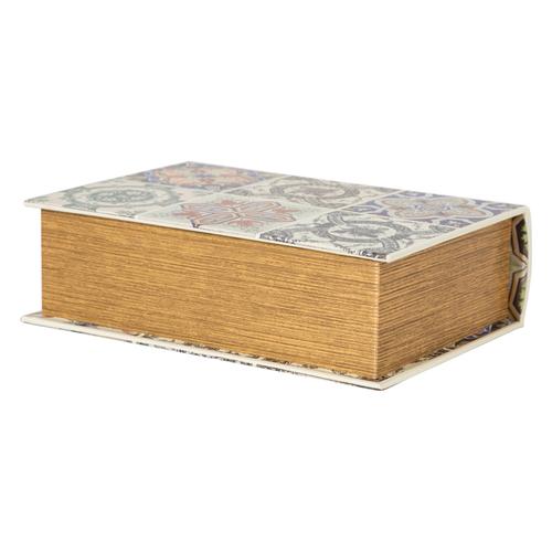  CREME KİTAP KUTU 19X8X27CM