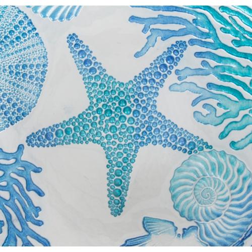  MARINE DEKORATIF TABAK 40CM MAVİ