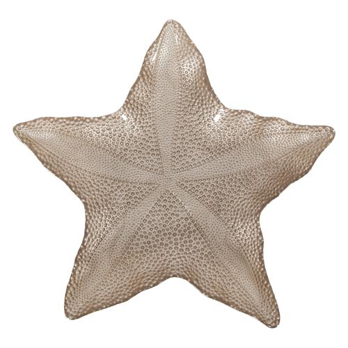  STAR DEKORATİF TABAK BEJ 35CM