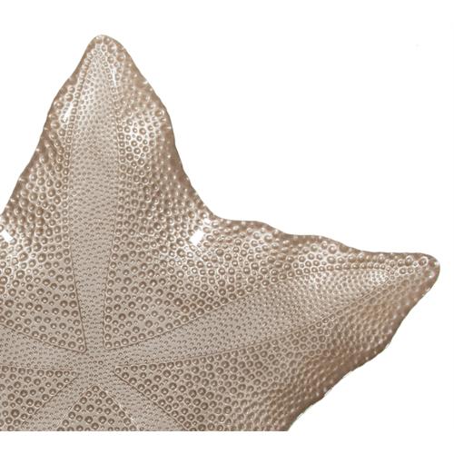  STAR DEKORATİF TABAK BEJ 35CM