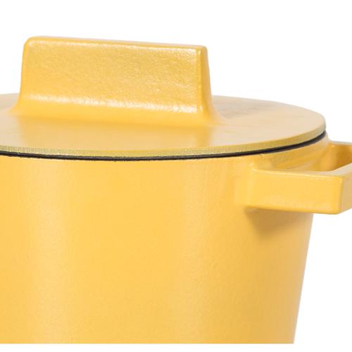  LAVA DİK MODERN TENCERE- SARI 16 CM