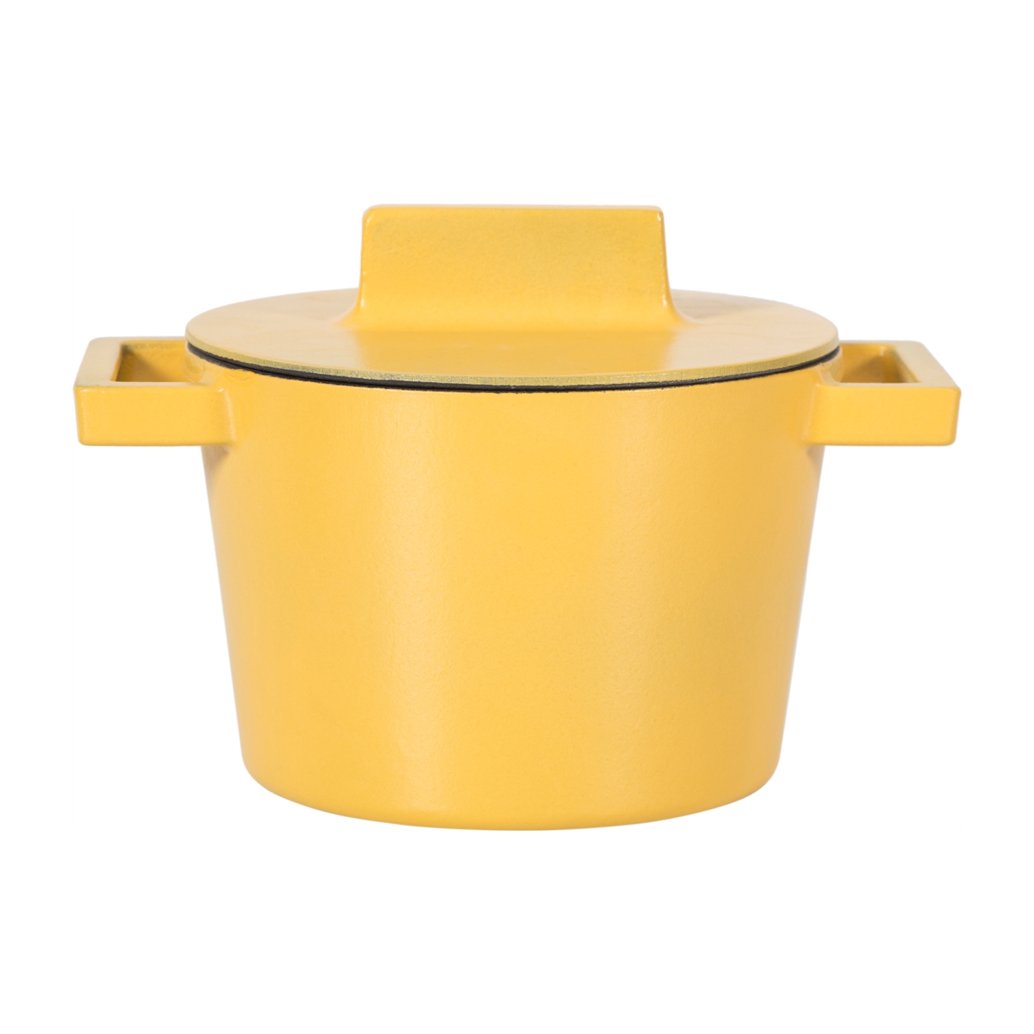 LAVA DİK MODERN TENCERE- SARI 16 CM