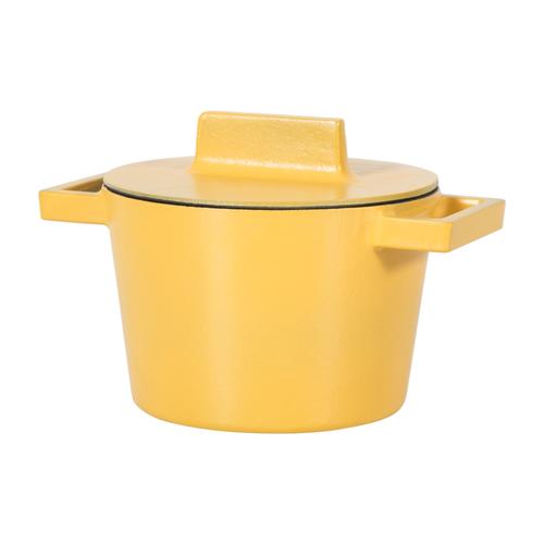  LAVA DİK MODERN TENCERE- SARI 16 CM