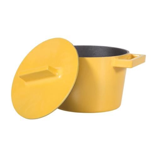  LAVA DİK MODERN TENCERE- SARI 16 CM