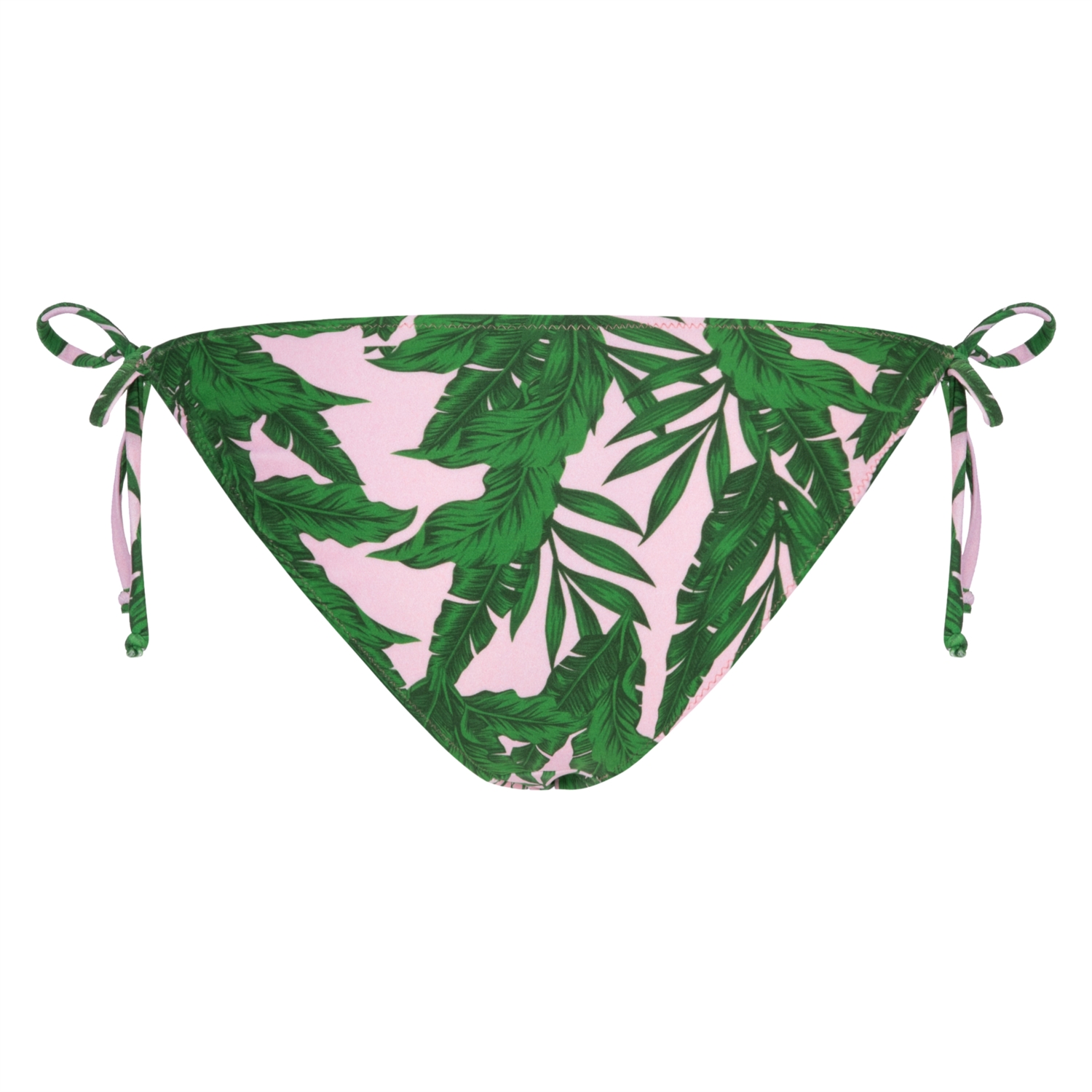 YAPRAK DESENLİ BAĞLAMALI BİKİNİ ALTI