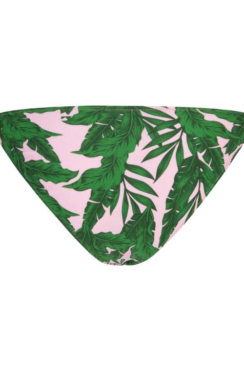  YAPRAK DESENLİ BAĞLAMALI BİKİNİ ALTI