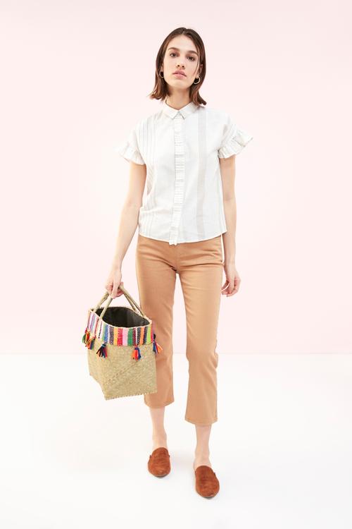  KISA KOLLU REGULAR PAMUKLU GÖMLEK