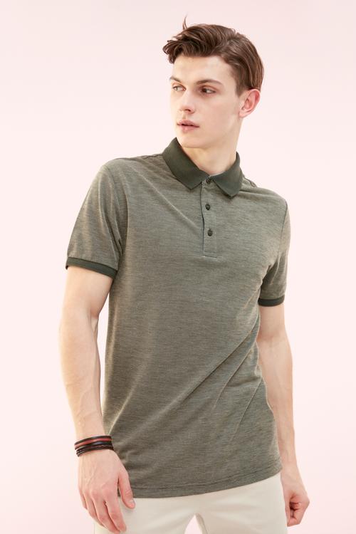  POLO YAKA KISA KOLLU T-SHIRT