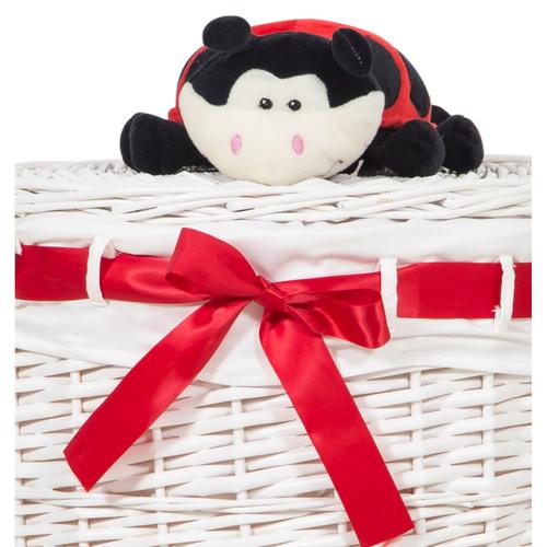  LADYBUG KIRMIZI ÇAMAŞIR SEPETİ YUVARLAK L